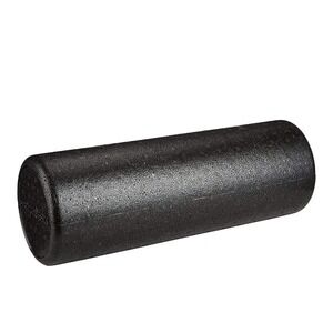 Amazon Basics High-Density Round Foam Roller Black 18-Inch